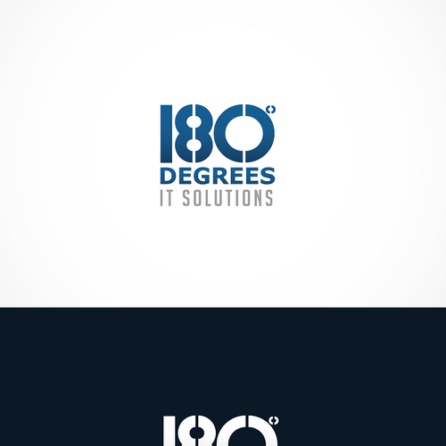 コンペ「New logo wanted for 180 Degrees IT Solutions」のデザイン by tykwさん 