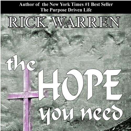 Design Rick Warren's New Book Cover Diseño de CarriePski