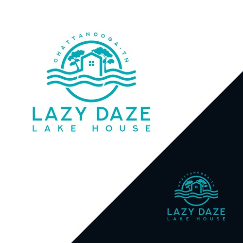 Lake House rental logo Design by TinyTigerGrafix