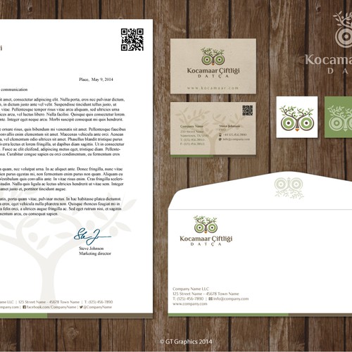 Create a stylish eco friendly brand identity for KOCAMAAR farm Design by Gio Tondini