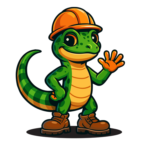 Bright, Colorful, Fun, Logo & Brand Kit For GECKO ROOFING Design by ian-