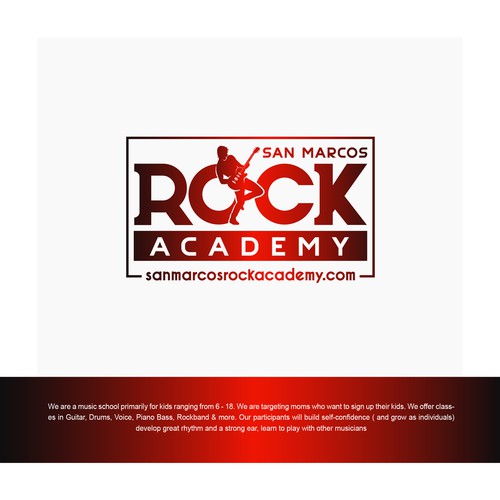 San Marcos Rock Academy Design by HK.designs