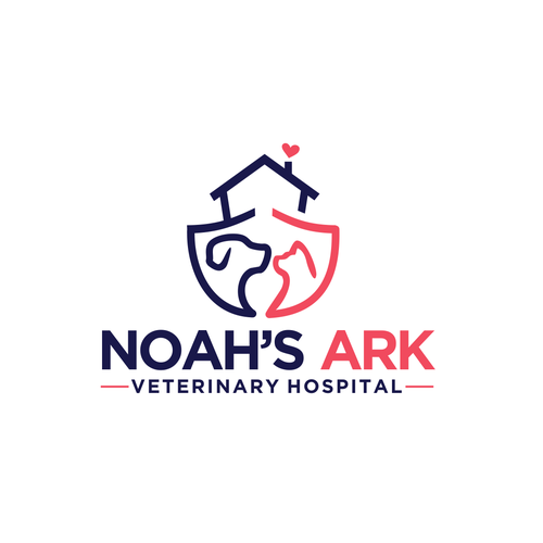 Diseño de Veterinary Hospital Logo - NOHARK de .m.i.a.