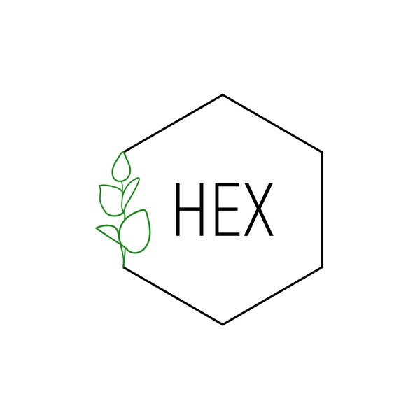 Logo for green sustainable hair studio