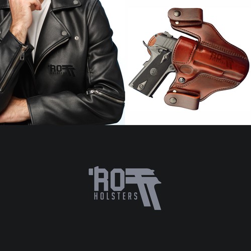 holster company logo Design by GMRart