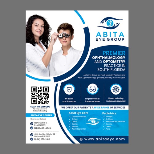 Ophthalmology Group Flyer Design by Elite Craters