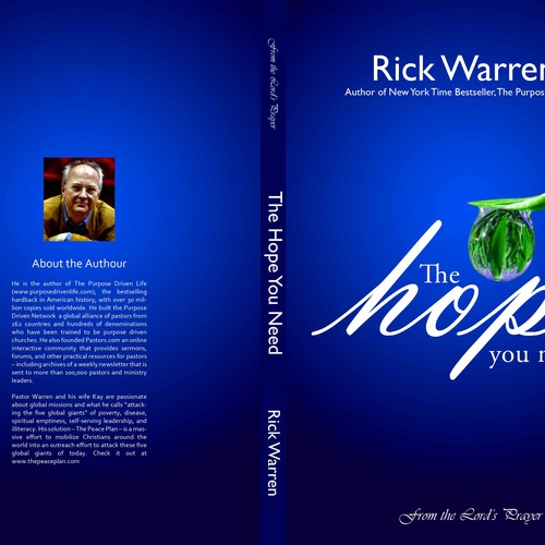 Design Rick Warren's New Book Cover Réalisé par sible