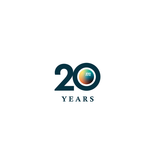 Design a 20 year company logo to celebrate this milestone. Design by Argim