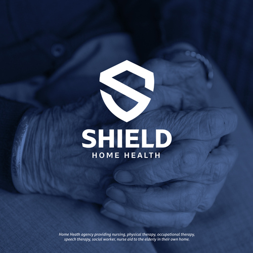 Design a medical field logo that show our name Shield Home Health