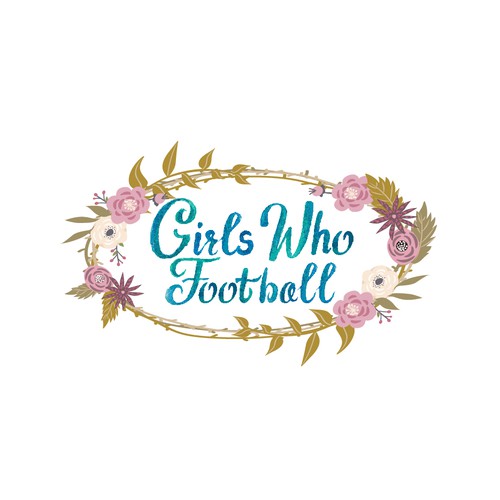 Girls Who Football Design by Danniel Fontinelle