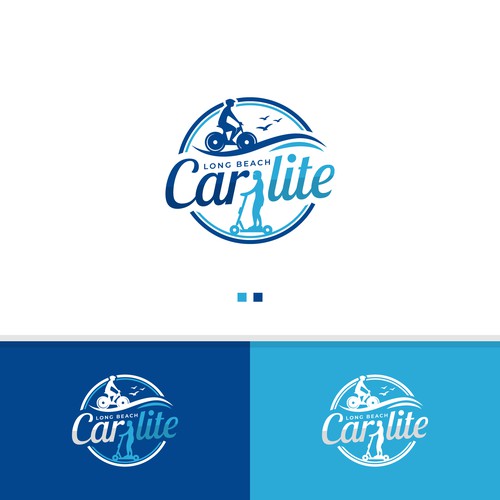 Logo for Car-Lite Long Beach (California -- USA) Design by StudioJack