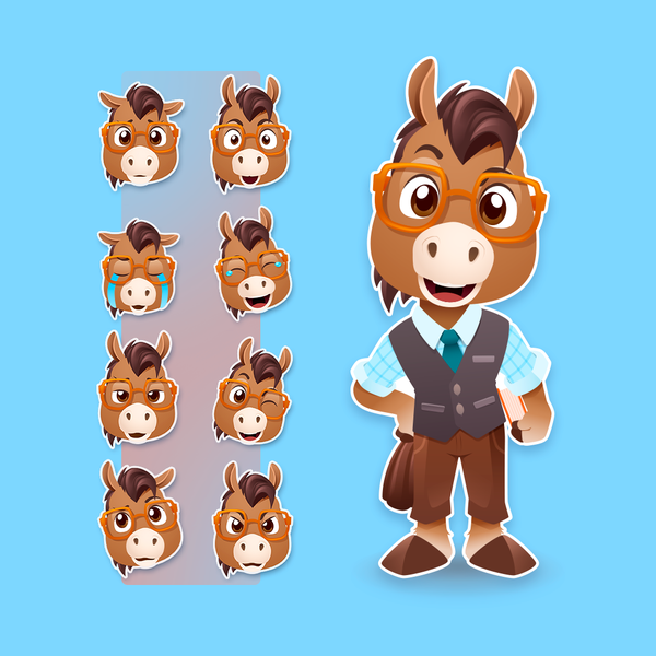 Horse. character design