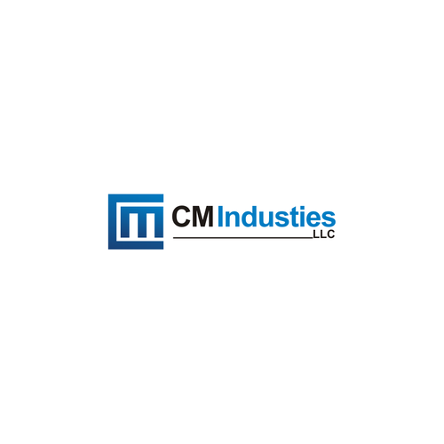 logo for CM Industies, LLC Design by Jozjozan Studio ®