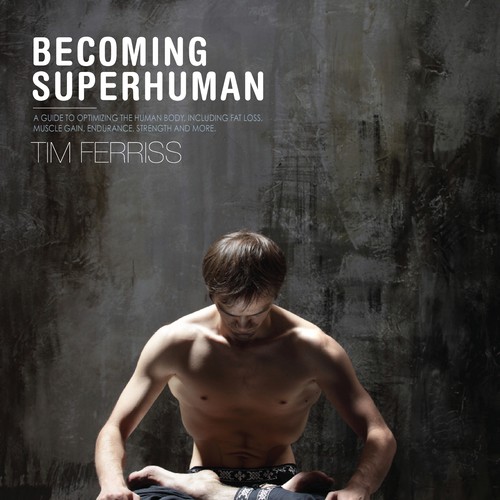 "Becoming Superhuman" Book Cover Design by sofiesticated