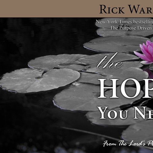 R. SeymourさんのDesign Rick Warren's New Book Coverデザイン