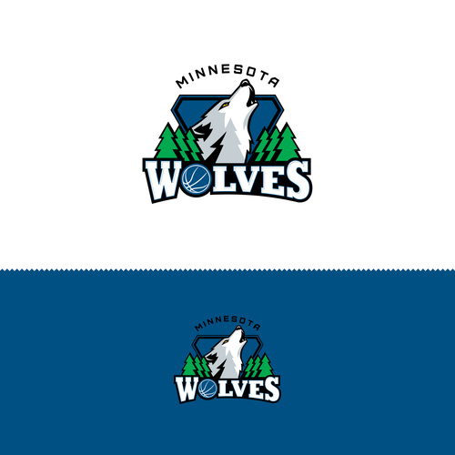 Design di Community Contest: Design a new logo for the Minnesota Timberwolves! di MZ777