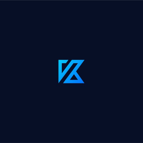Design a logo with the letter "K" Diseño de Ruben Albrecht