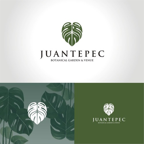 Botanical garden & Venue Logo creation (we would like to use the leaf as a cut out on a steel plaque (with holes in the  Design by MAhi2014