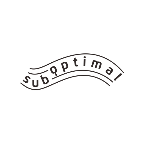 Logo design for a substack/newsletter: "suboptimal" Design by teh tambi