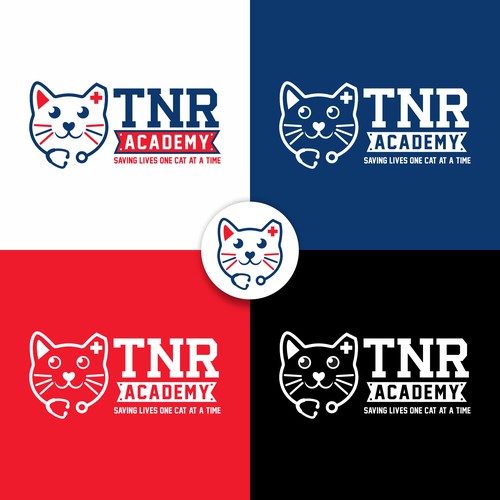 Calling all cat lovers! Design an online TNR (Trap-Neuter-Return) Academy logo and save cats! Design by Hochbaum
