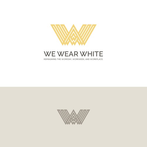 We Wear White - to redesign the workday, workweek, and workplace - need logo to match existing brand Design by c2apurva