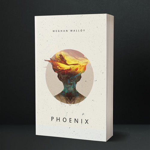 Introspective, Emotional and Empowering Poetry Book Cover Design Design by Agazar