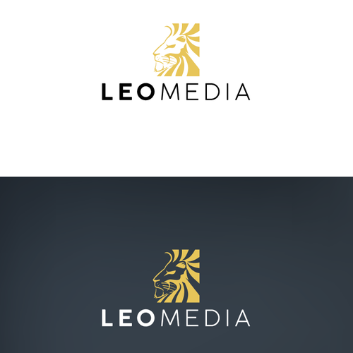 Logo for "LEO MEDIA", a media designer company, working mostly, but not only, as (live) cameraman Design by memindlogo