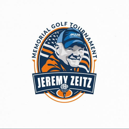 Memorial Golf Tournament Logo Design by sarvsar