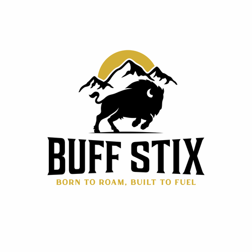 Buff Stix...Lean, Delicious, Buffalo Strong. Design by Brazuca Studio