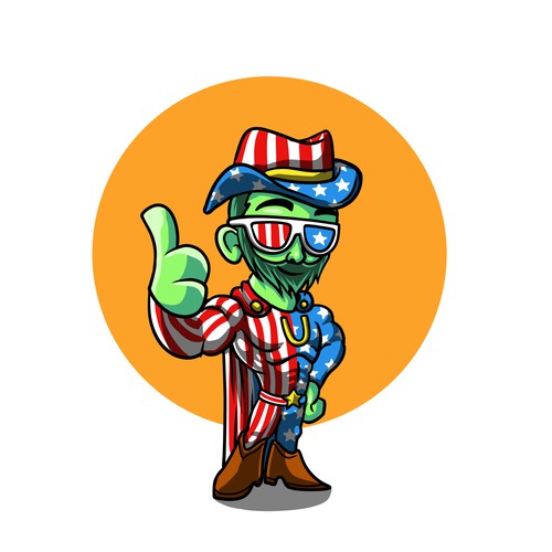 Mascot for Uranus Fudge Factory and General Store Design by Godwit