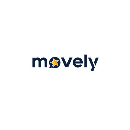 movely wesbite logo design Design by Striker29