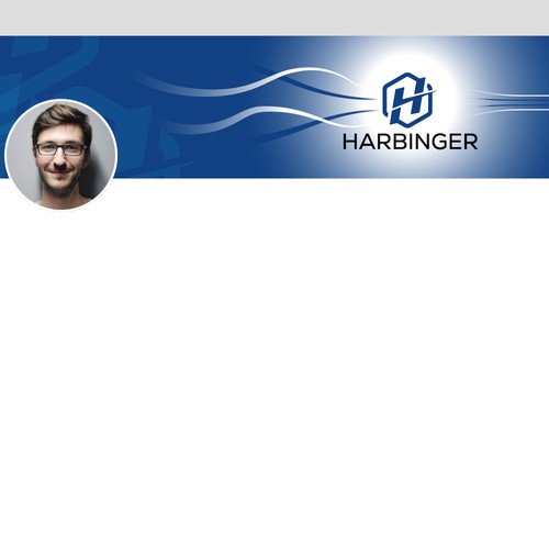 Creative Linked-in Background Design by Antoine Delorean