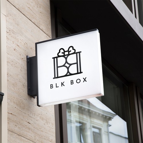 Design a simple, tastful, sophisticated logo for BLK BOX Design by des13n ©