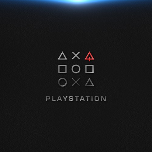 Community Contest: Create the logo for the PlayStation 4. Winner receives $500! Design by Stefan C. Asafti