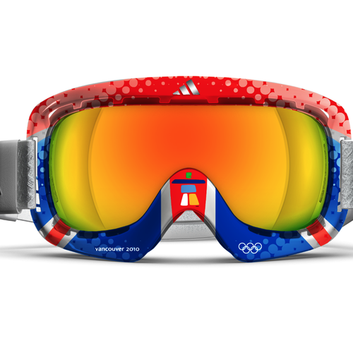 Design adidas goggles for Winter Olympics デザイン by Luckykid