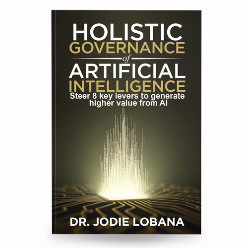 Man and Machine interaction - Book cover needed for Governance of Artificial Intelligence Design von anisha umělec