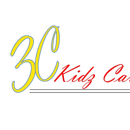 Create a modern yet bright, happy and fun logo for 3C Kidz Care Design by sai.kumar9