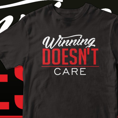 Motivational quote design to launch a new clothing brand. Design by MariaSay