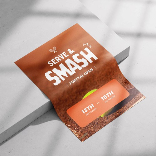 Aces & Action: Cool Flyer for a Tennis Tournament Design by umarr.graphics