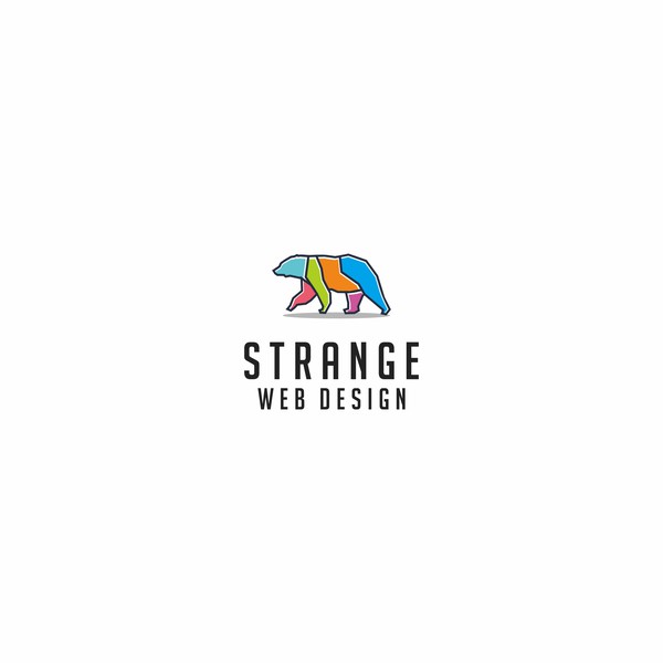 Design by Bella Lala titled "Logo concept for Strange Web Design"