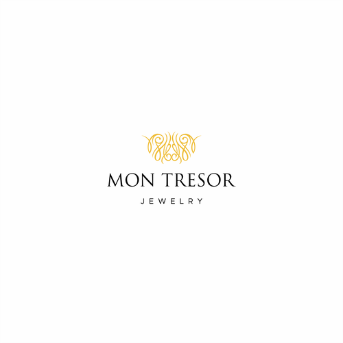 Unique Jewellery brand logo design Design by restuart™