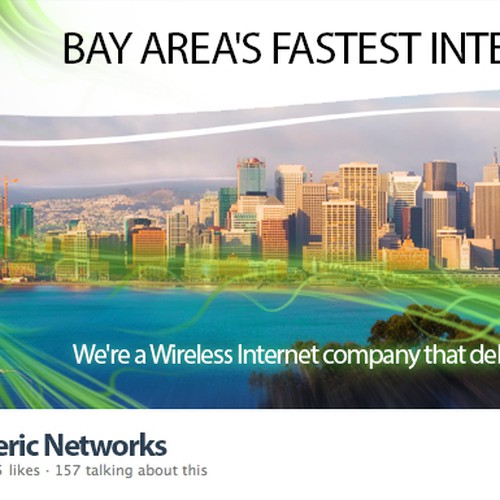 Custom Facebook Cover for High-Speed Internet Company Design by milomilo