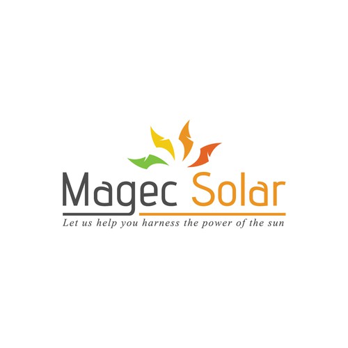 logo for Magec Solar  Design by Vijay Krishnan