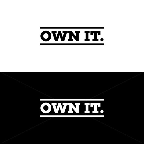 Edgy logo design for OWN IT Design by keysdesign18