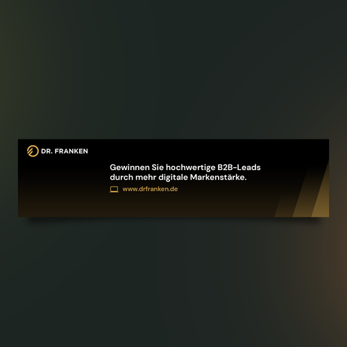 LinkedIn Header Image | B2B digital brand positioning and lead generation consultant Design by k r a m s t e r