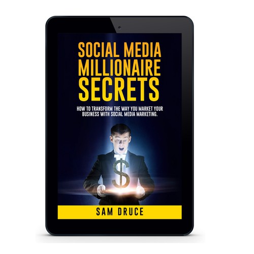 Design A Social Media Marketing Book Cover Being Sent to 500,000 in 10 days! Design by Advento