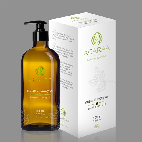 Creative Packaging Design for Natural Cosmetic Line Design by milan.kelecevic