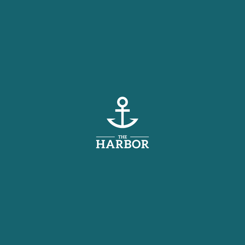 The Harbor Restaurant Logo Diseño de Butryk