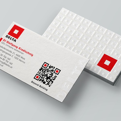 DELTA Business Card Relaunch Design réalisé par prosenjit_P