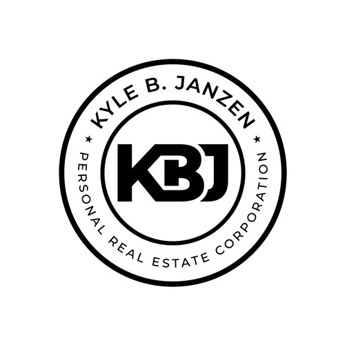 Bold 'KBJ' Logo for Real Estate Agent Design by Md. Faruk ✅